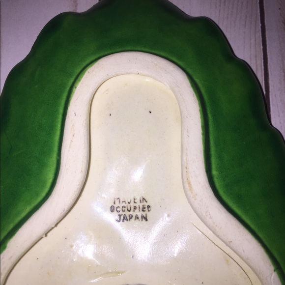 Occupied Japan Leaf dish - Picture 3 of 4